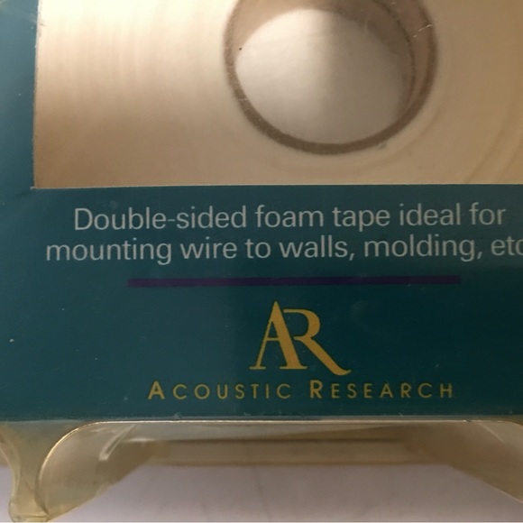 Home Theatre Pro Series flat speaker wire mounting tape 2 boxes 50’ ea  1/4” NIB - Picture 4 of 6